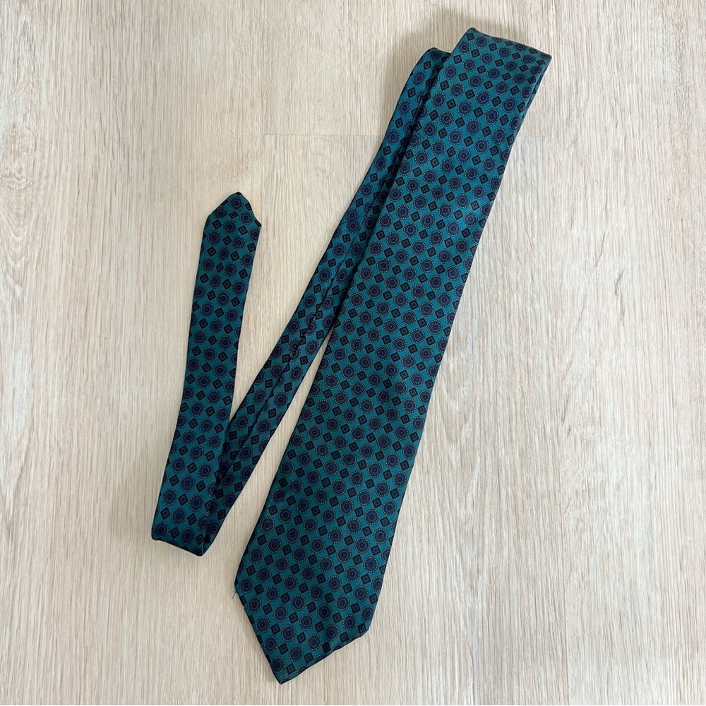Liberty Of London 100% Silk Multi Print Tie Made In USA